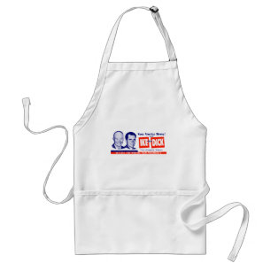 1956 Vote Ike and Dick Standard Apron