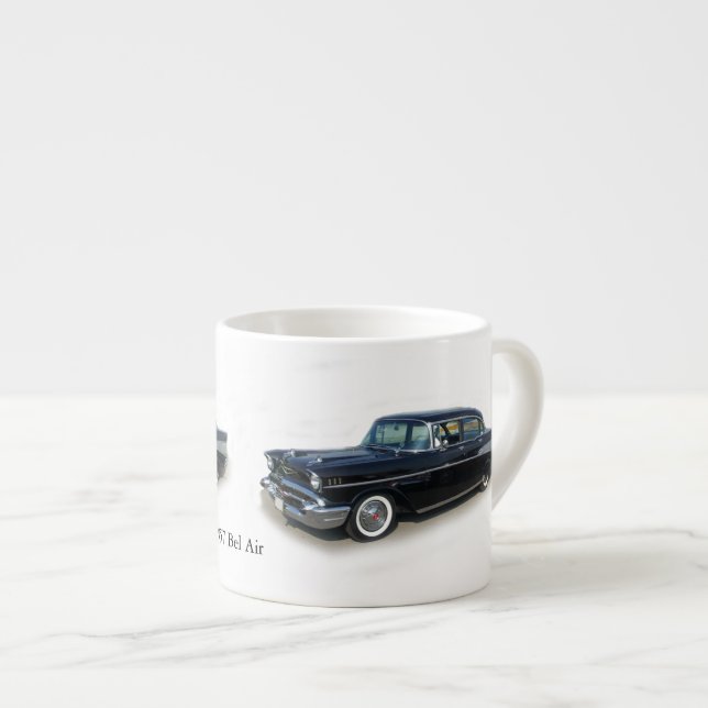 1957 Bel Air espresso mug (Front Right)