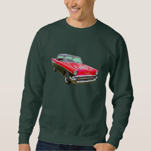 1957 Chevrolet Bel Air Classic Car Sweatshirt