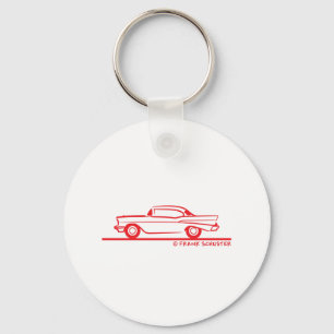 1957 Chevrolet Hardtop Coupe Key Ring