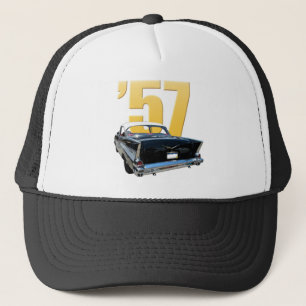 1957 Chevy Bel Aire Rear View Cap