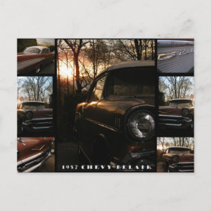 1957 Chevy Belair Postcard