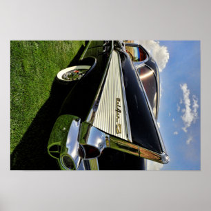 1957 chevy belair poster