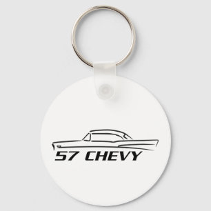 1957 Chevy Hard Top Type Key Ring