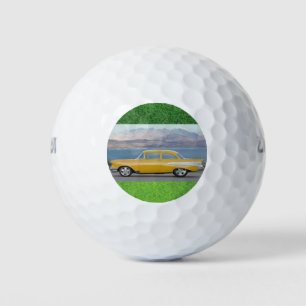 1957 Chevy on Wilson 500 Golf Balls