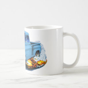 1957 Chevy Pickup Lt Blue Coffee Mug