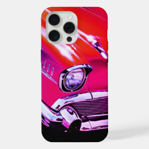 1957 Chevy Red & with Chrome Accents iPhone 15 Pro Max Case