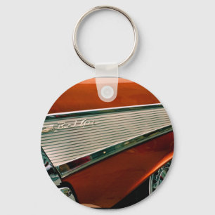 1957 Classic BelAir Chevy Key Ring