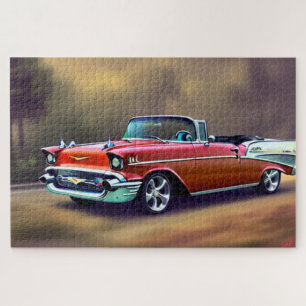 1957 Classic Car Jigsaw Puzzle