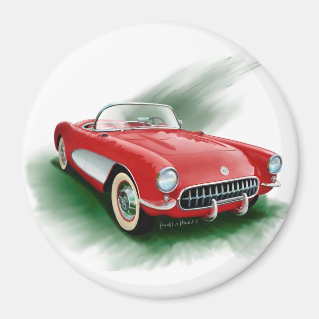 1957 Corvette Magnet (Front)