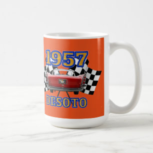 1957 Desoto Firelite Orange Mug. Coffee Mug