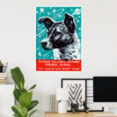 1957 Laika the Space Dog Poster (Home Office)