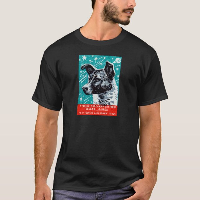 1957 Laika the Space Dog T-Shirt (Front)