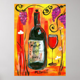 1957 Merlot Poster