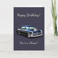 1957 Muscle Car 57 You're Classic Birthday