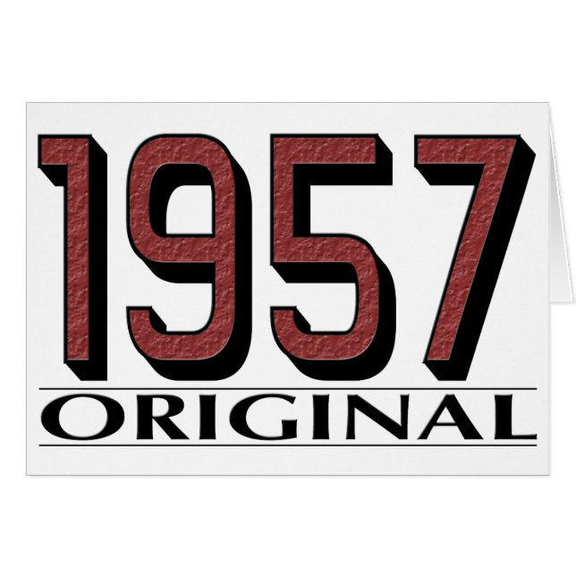 1957 Original (Front Horizontal)