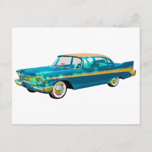 1957 Plymouth Belvedere Postcard