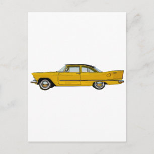 1957 Plymouth Plaza Postcard