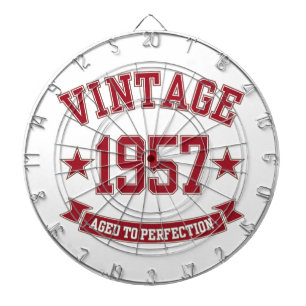 1957 Vintage Aged to Perfection Dartboard