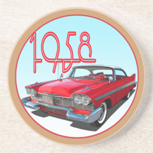 1958 Belvedere Sport Coupe Coaster
