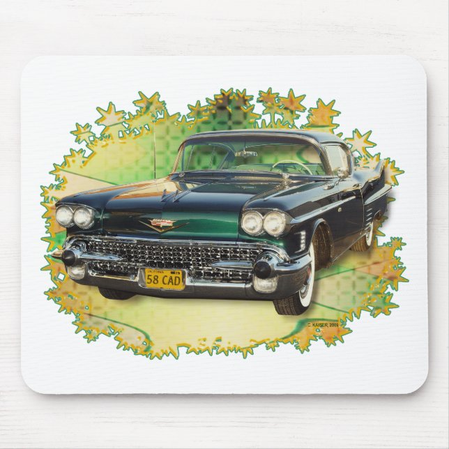 1958 CADILLAC #2 MOUSE MAT (Front)