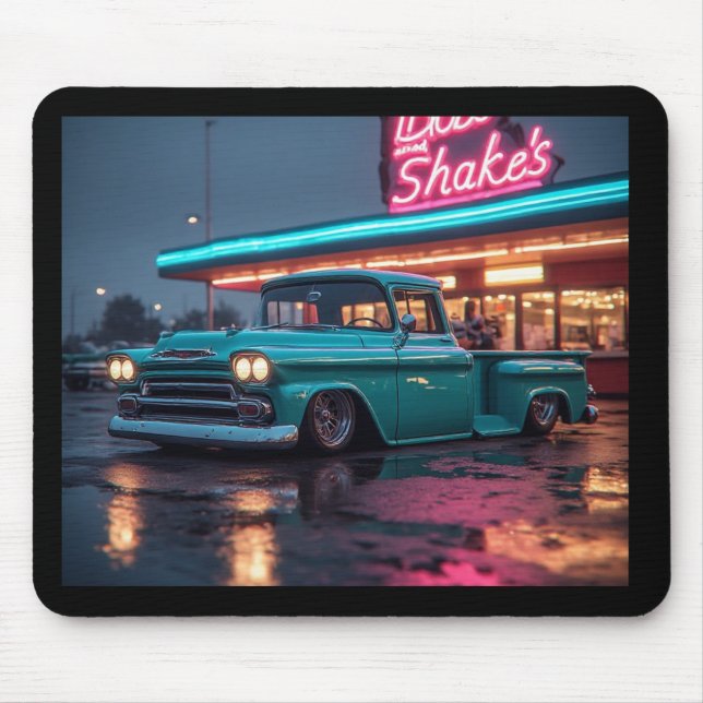 1958 Chevrolet Apachee 3100 stepside pickup Mouse Mat (Front)