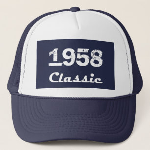 1958 Classic 60th Birthday Celebration Trucker Hat