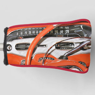 1958 Classic Car Dashboard Golf Head Cover