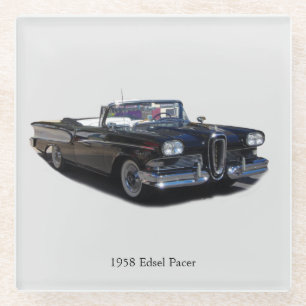 1958 Edsel Pacer glass coaster