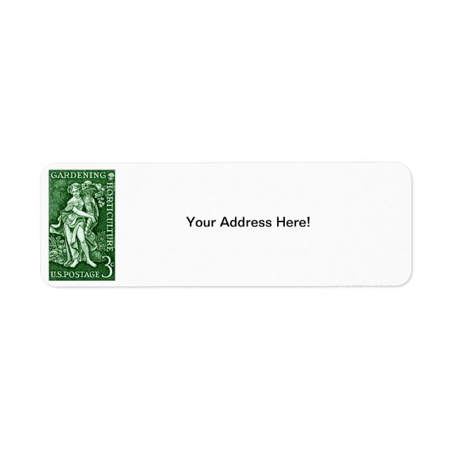 1958 Gardening + Horticulture Stamp (Front)