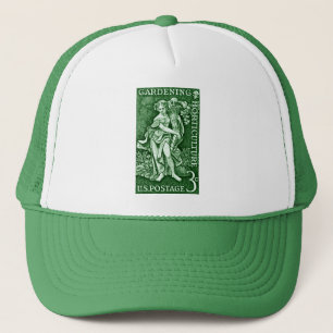1958 Gardening + Horticulture Stamp Trucker Hat