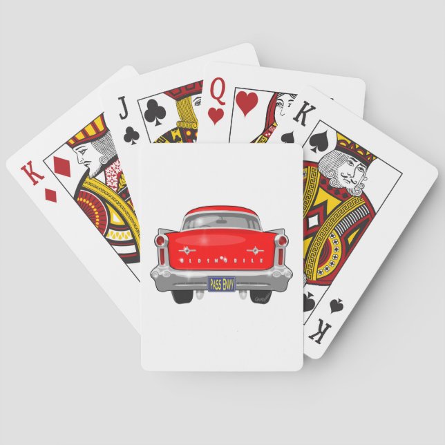 1958 Oldsmobile 88 Playing Cards (Back)