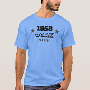 1958 OOAK Classic! One Of A Kind 60th Birthday T-Shirt