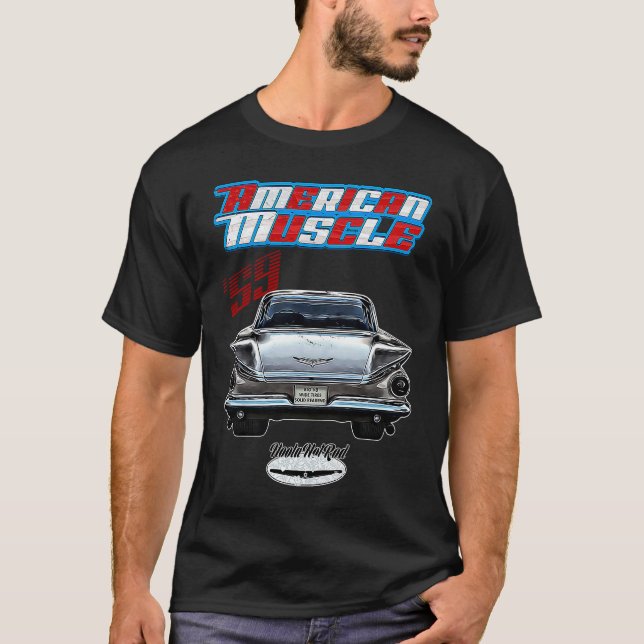 1959,Bel Invicta,Electra,Rockabilly,rusty car,dist T-Shirt (Front)