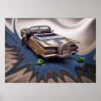 1959 Chevy Impala, junkyard Car, Classic car, art