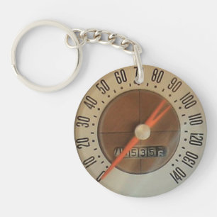 1959 Classic Car Speedometer Key Ring