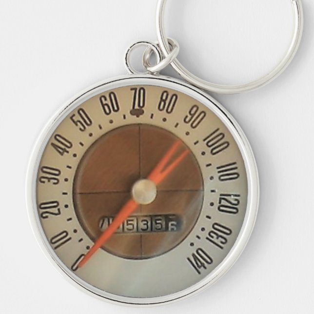 1959 Classic Sports Car Key Ring (Front)