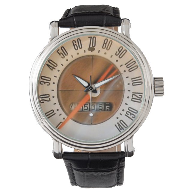 1959 Classic Sports Car Speedometer Watch (Front)