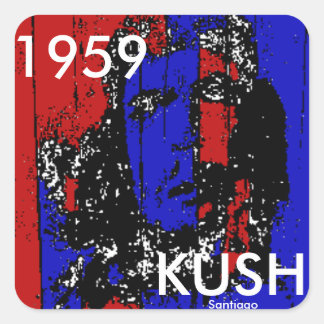 1959 KUSH SQUARE STICKER