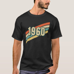 1960 Beach Classic 80s Vintage Retro Aesthetic Bir T-Shirt