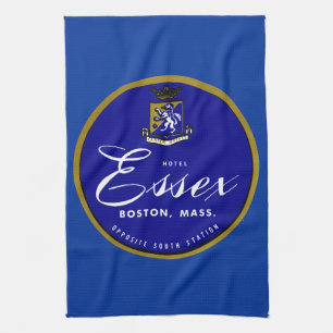 1960 Hotel Essex Boston Tea Towel