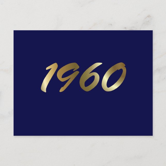 1960 POSTCARD (Front)