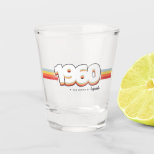 1960 The birth of legends Shot Glass