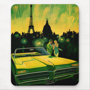 1960s Bonneville convertible Mouse Mat