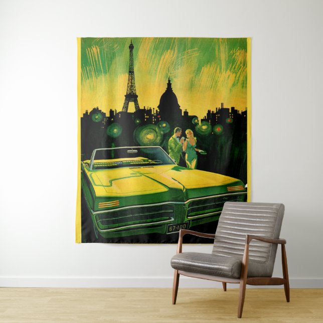 1960s Bonneville convertible Tapestry (In Situ)