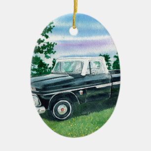 1960's Chevrolet Truck Ceramic Tree Decoration