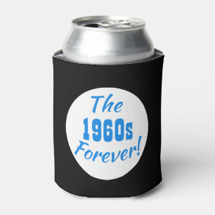 1960s Decade Retro Fun 60s Can Cooler