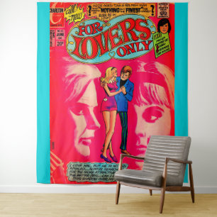 1960s For Lovers Only Tapestry
