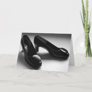 1960's Herbert Levine Heels Greeting or Note Card