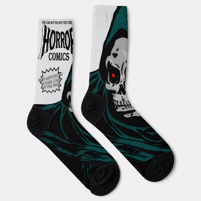 1960's 'HORROR Comics' Socks (Right)